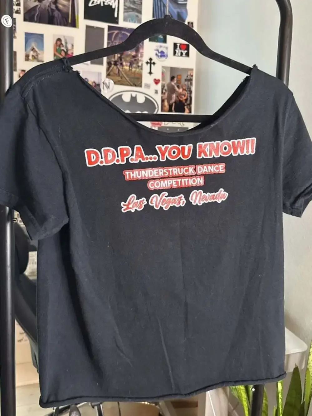 Dellandrea Dance Studio 2024 Nationals Black Crop T-Shirt